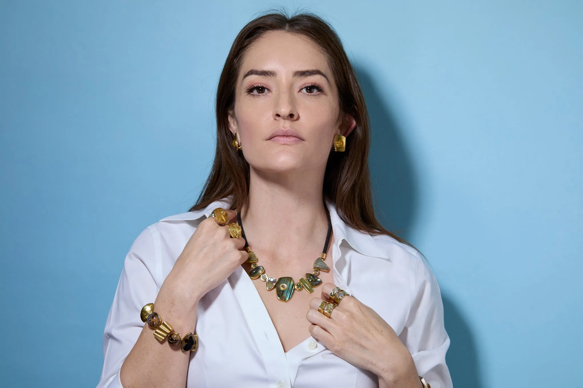 Sage Labradorite Necklace