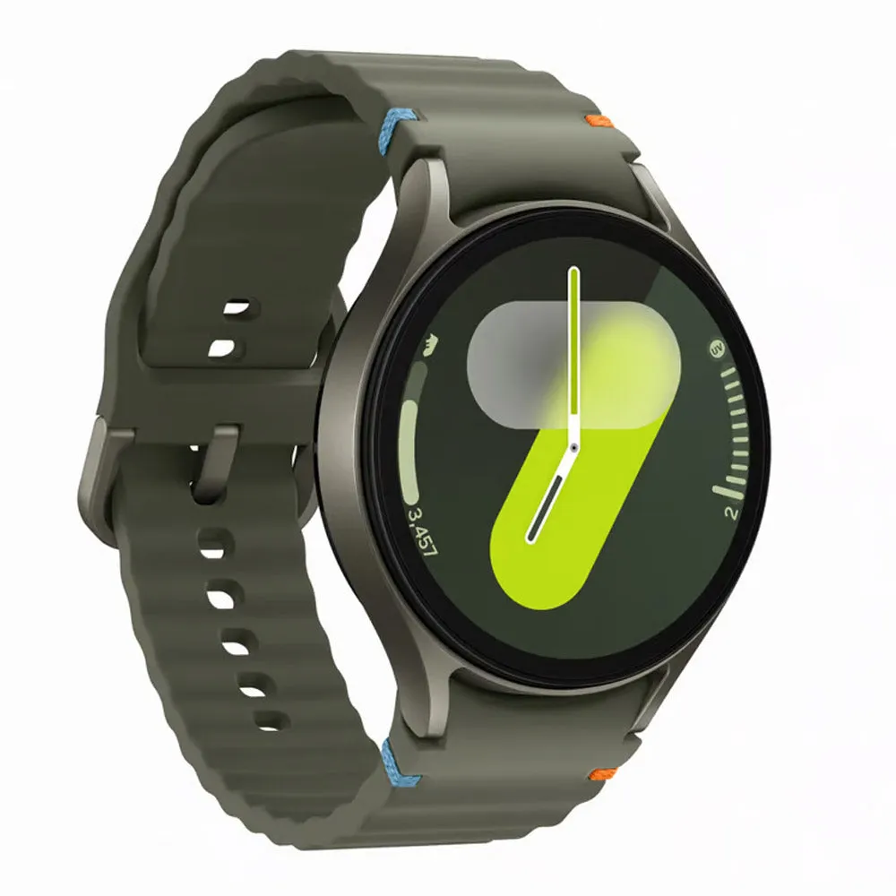 Samsung Galaxy Watch 7 SM-L300 Smart Watch (40mm - GPS) Green Aluminum Case With Green Sport Strap