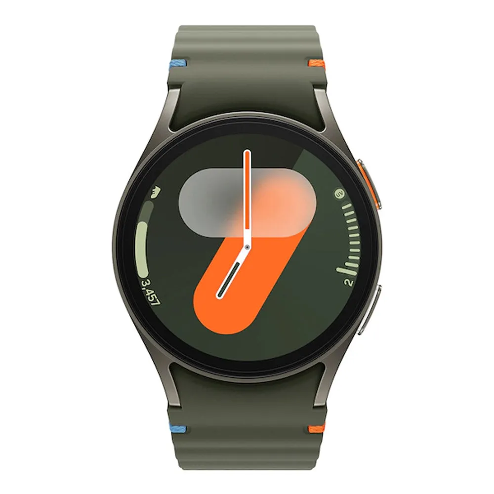 Samsung Galaxy Watch 7 SM-L300 Smart Watch (40mm - GPS) Green Aluminum Case With Green Sport Strap