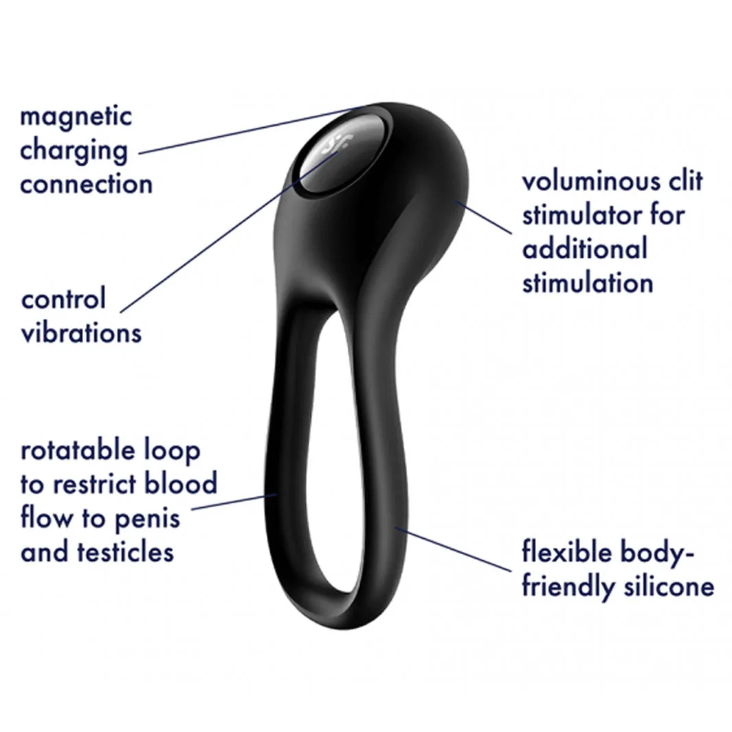 Satisfyer Majestic Duo Vibrating Cock Ring