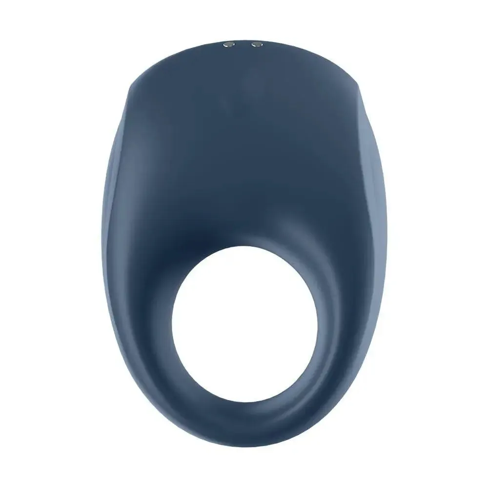 Satisfyer Pro Silicone Blue App-enabled Powerful Vibrating Cock Ring