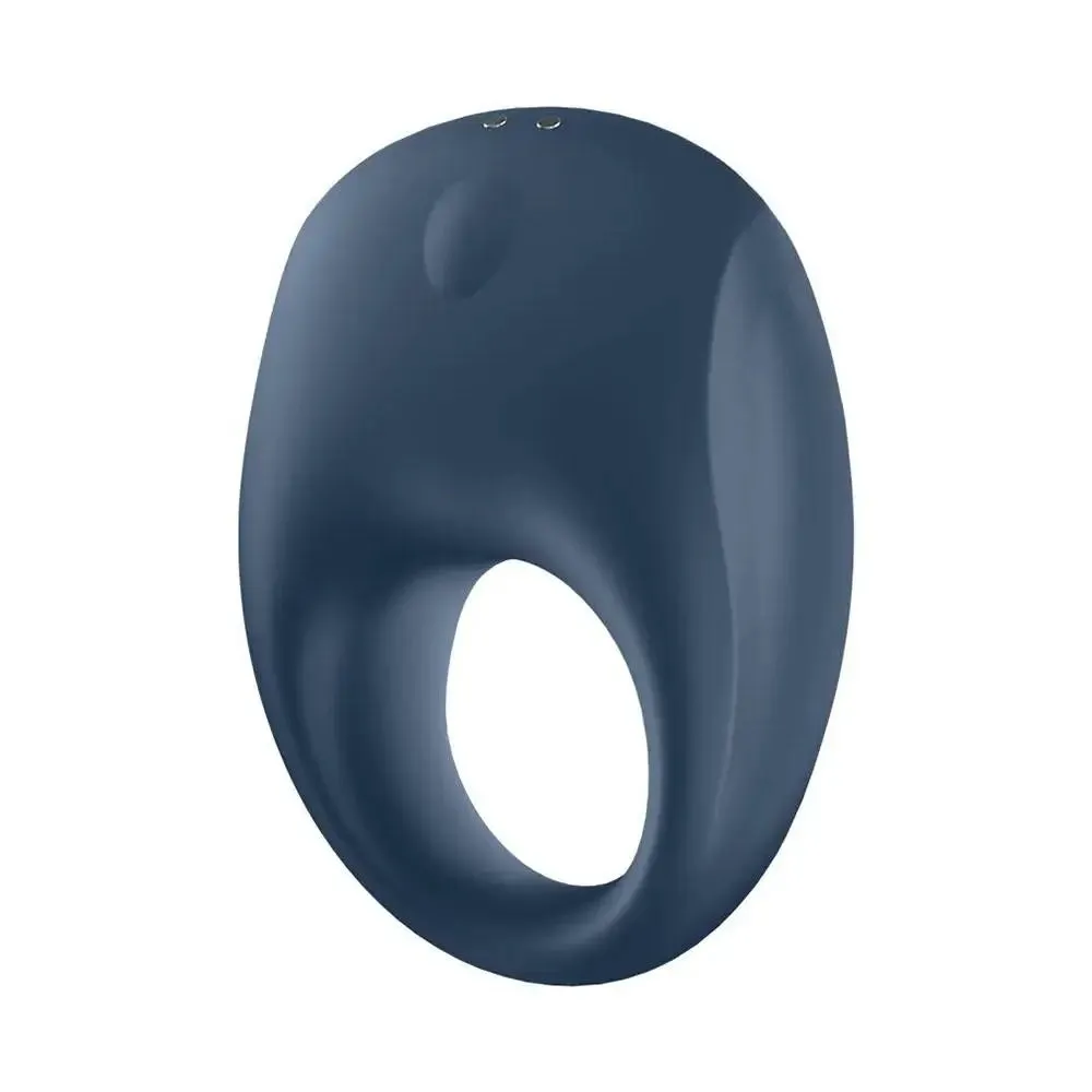 Satisfyer Pro Silicone Blue App-enabled Powerful Vibrating Cock Ring
