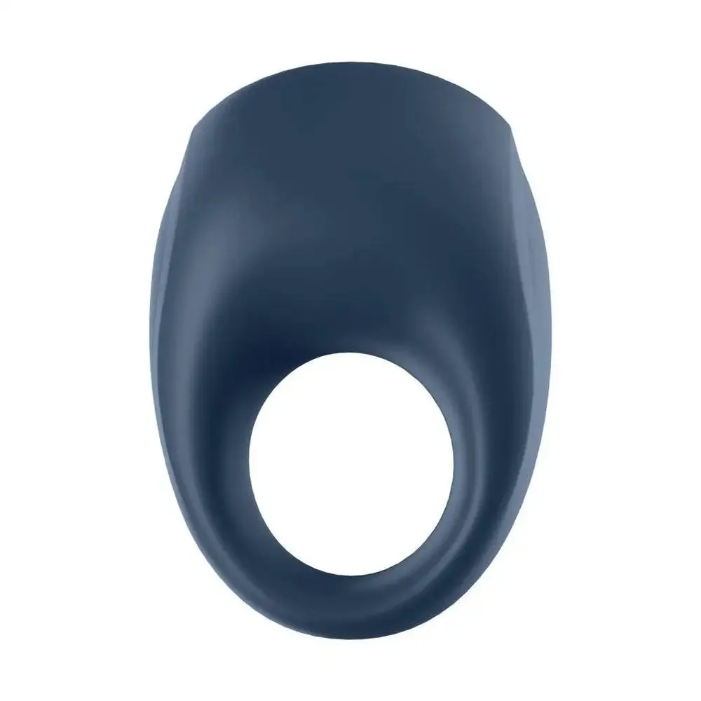 Satisfyer Pro Silicone Blue App-enabled Powerful Vibrating Cock Ring