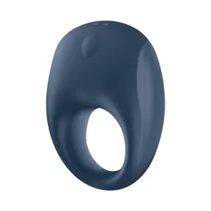 Satisfyer Pro Silicone Blue App-enabled Powerful Vibrating Cock Ring