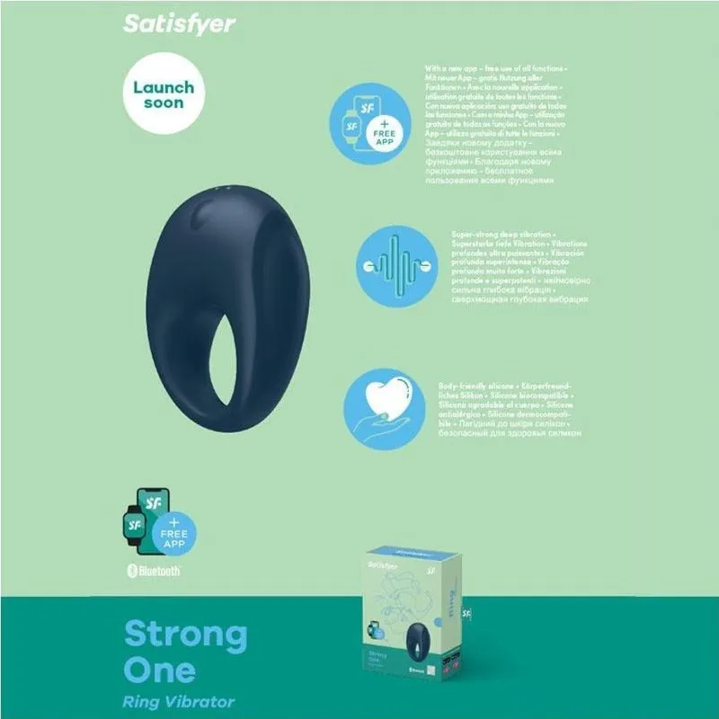 Satisfyer Strong One - App Controlled - Vibrating Cock Ring