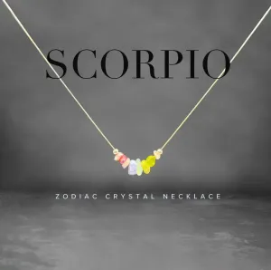 Scorpio Zodiac Necklace