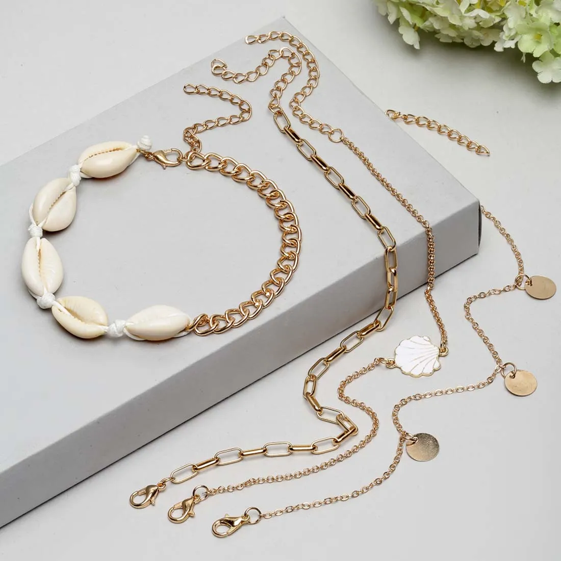 Seashell Bracelete Set
