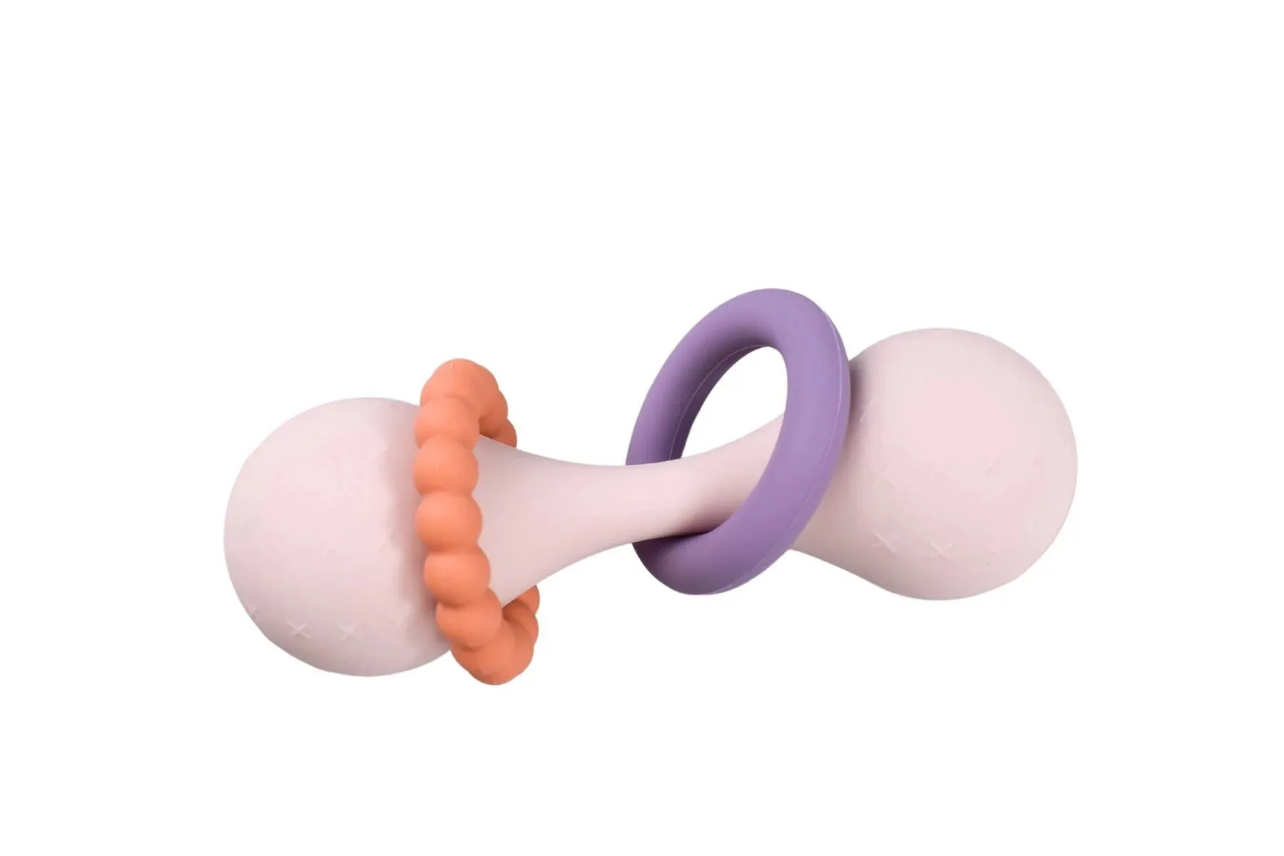 Sensory Maraca Rattle Pink & Blue - 0 