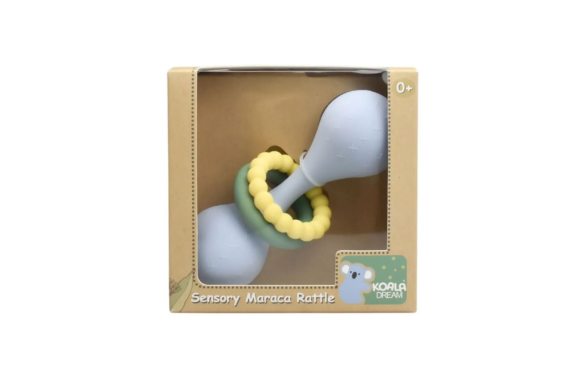 Sensory Maraca Rattle Pink & Blue - 0 