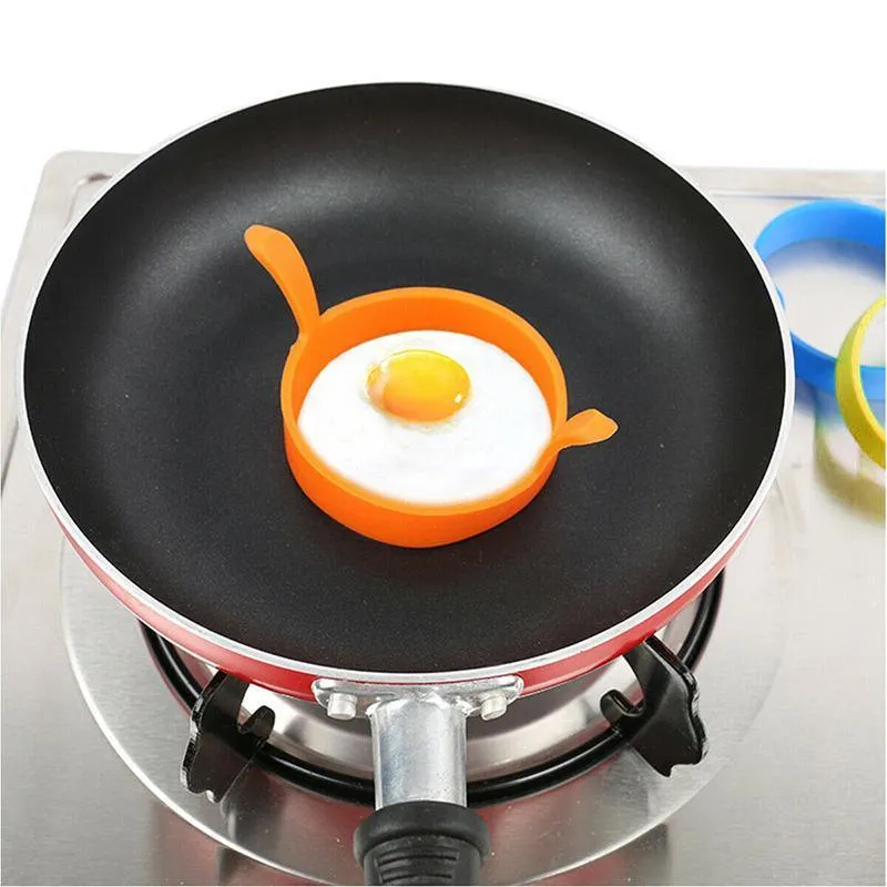 Silicone Egg Rings 6PCS Non Stick Kitchen Baking Tools