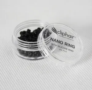 SILICONE LINED NANO RINGS/BEADS -200 Pack