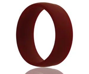 Silicone Rubber Maroon Ring