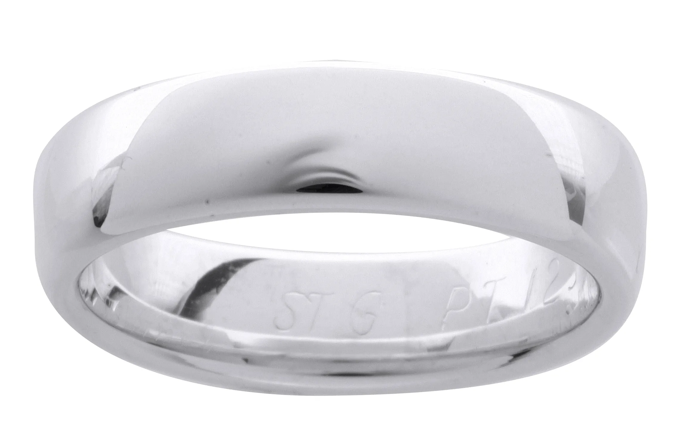 Silver 6MM Plain Wedder Size Z   1