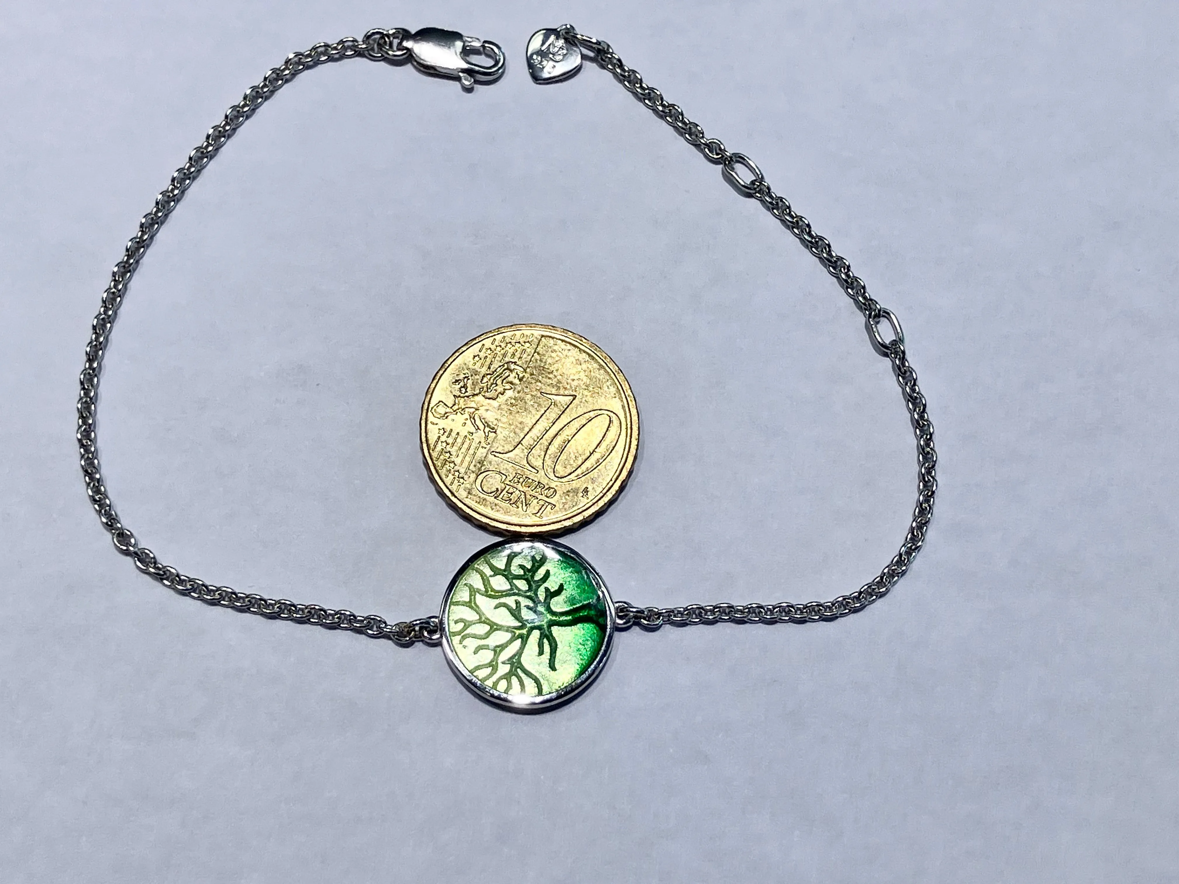Silver Tree Of Life Adjustable Bracelet