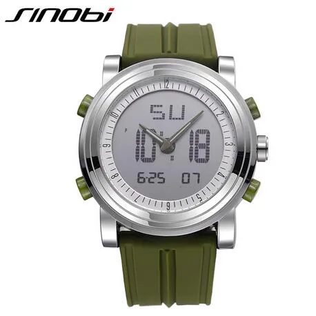 SINOBI Sports Watch Men's Wrist Watches Digital Quartz Clock