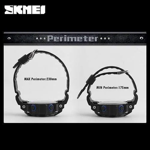 Skmei 1019 Original Camouflage Digital Round Waterproof Sport watch For Men