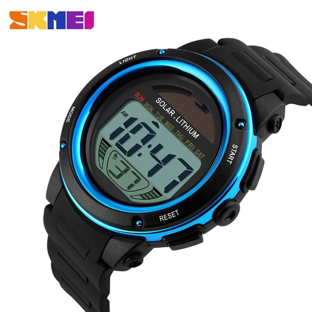 Skmei 1096 Original Digital Solar Sports watch For Boys & Girls