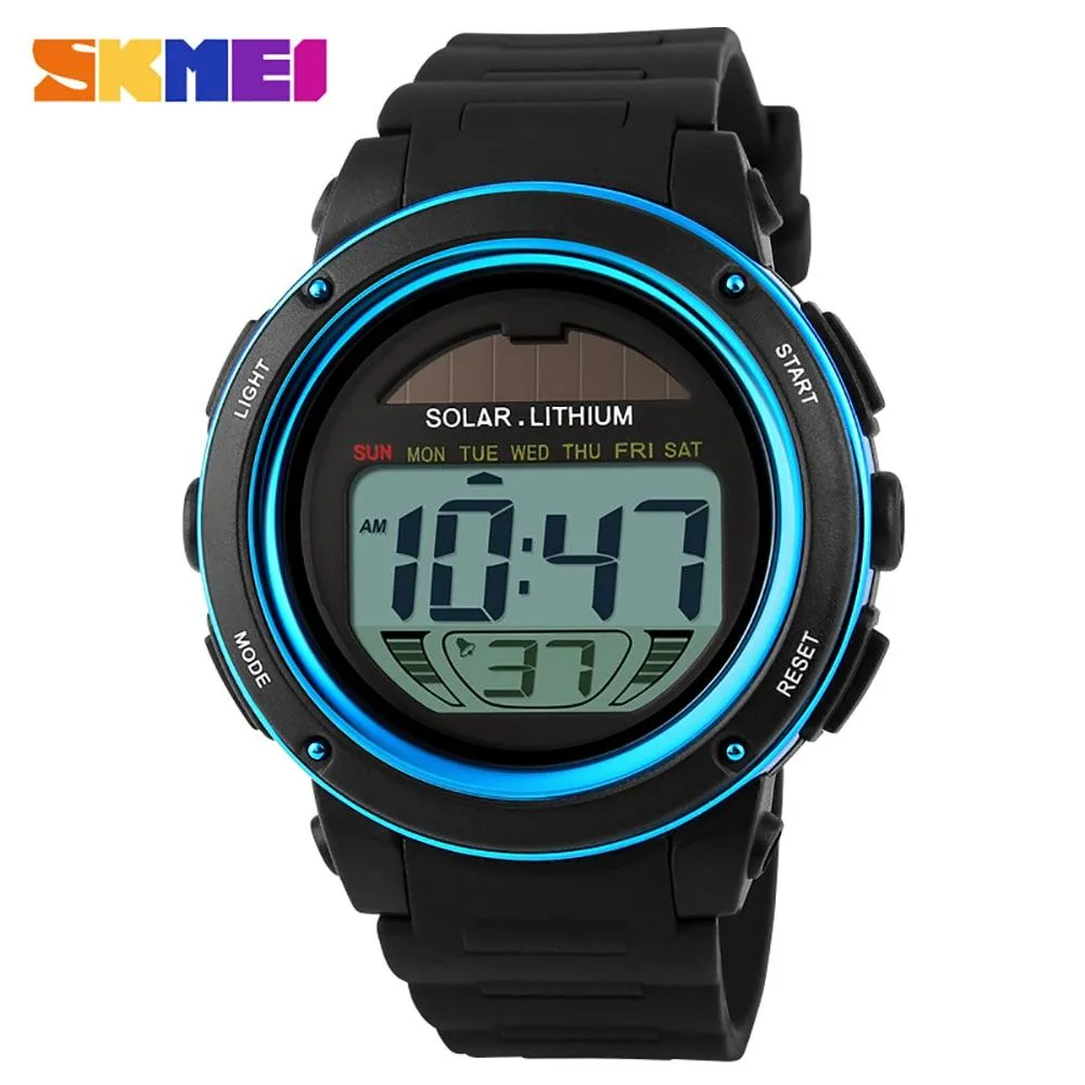 Skmei 1096 Original Digital Solar Sports watch For Boys & Girls