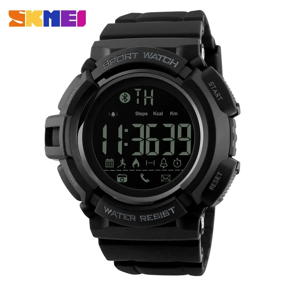 Skmei 1245 Smart watch Bluetooth watch Round digital watch for men