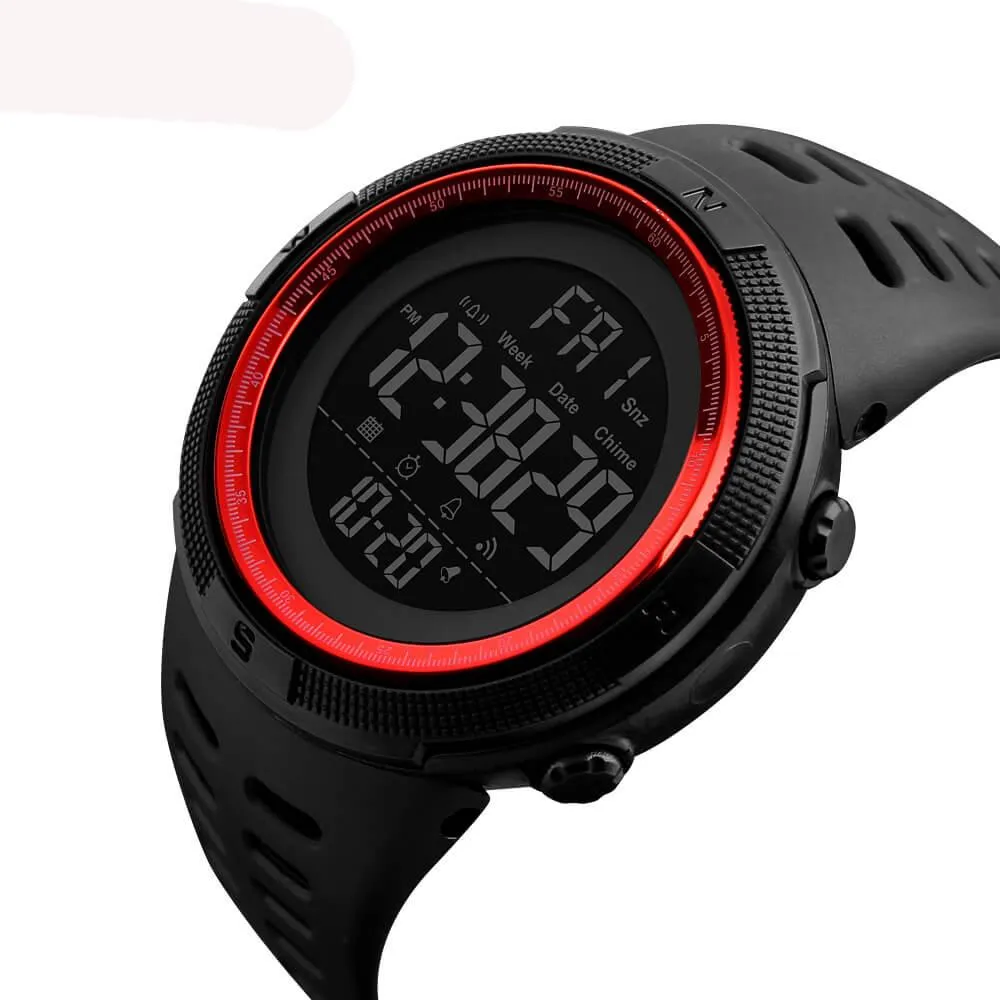 Skmei 1251 Original Digital Sports Watch Red