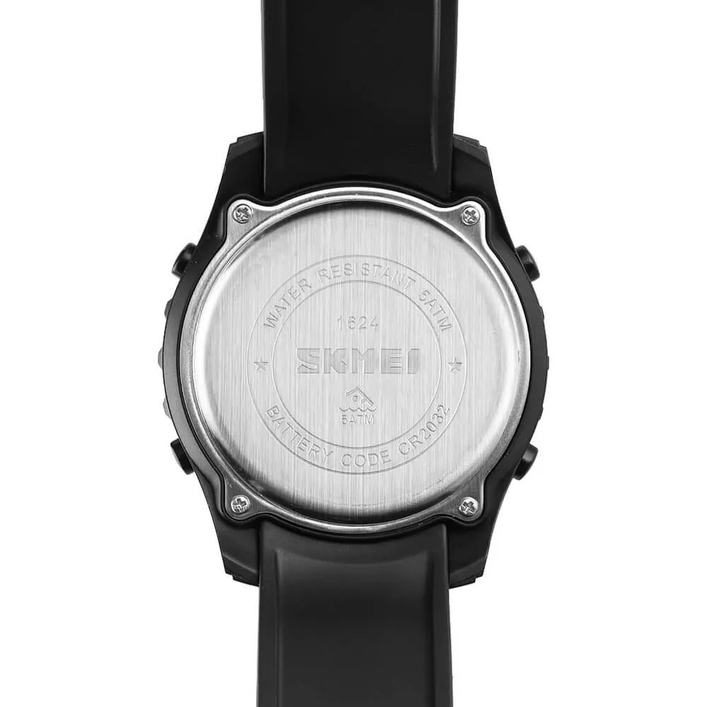 Skmei 1624 Original Digital Sports Watch For Men Big Dial