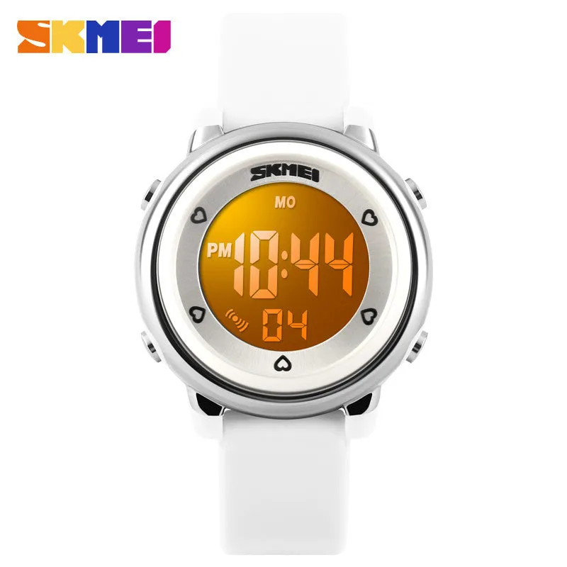 SKMEI Children LED Digital Watch Relogio Feminino Sports Watches Kids Cartoon Jelly Relojes Mujer Waterproof Wristwatches