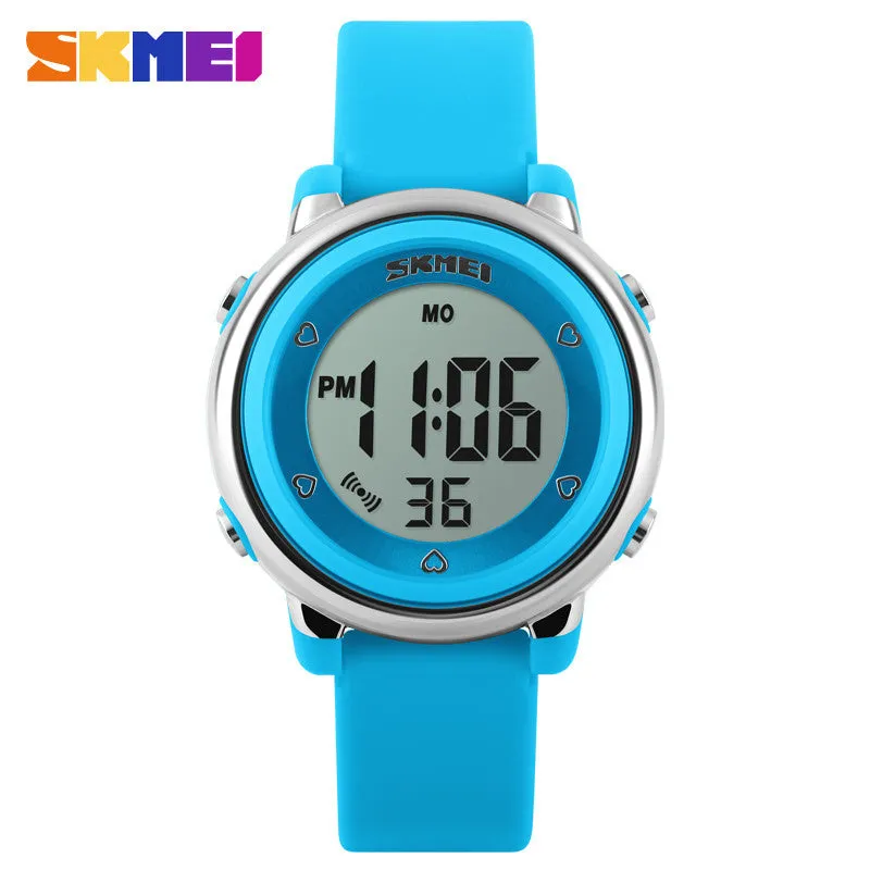 SKMEI Children LED Digital Watch Relogio Feminino Sports Watches Kids Cartoon Jelly Relojes Mujer Waterproof Wristwatches