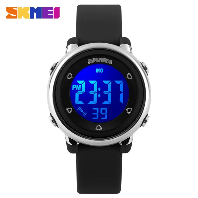 SKMEI Children LED Digital Watch Relogio Feminino Sports Watches Kids Cartoon Jelly Relojes Mujer Waterproof Wristwatches