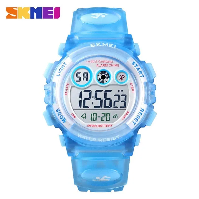 SKMEI Children Watch Boys Waterproof LED Digital Sports Watch Kids Alarm Date Watch for Children Girl Gift Reloj Deportivo