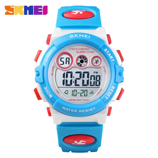 SKMEI Children Watch Boys Waterproof LED Digital Sports Watch Kids Alarm Date Watch for Children Girl Gift Reloj Deportivo
