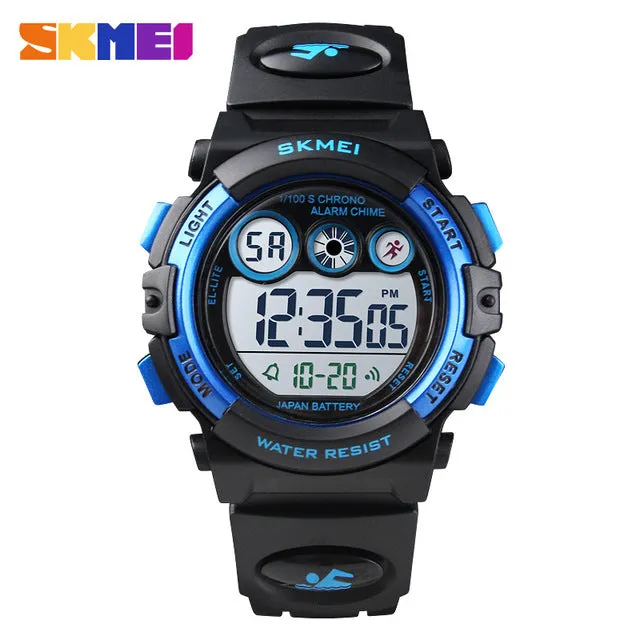 SKMEI Children Watch Boys Waterproof LED Digital Sports Watch Kids Alarm Date Watch for Children Girl Gift Reloj Deportivo