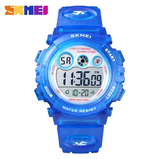 SKMEI Children Watch Boys Waterproof LED Digital Sports Watch Kids Alarm Date Watch for Children Girl Gift Reloj Deportivo