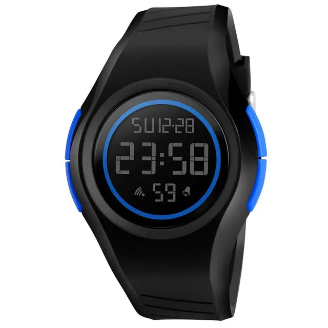 SKMEI Mens LED Digital Sports Watches Fashion Outdoor Military Watch Cute Jelly Student Wristwatches Relogio Masculino 1269