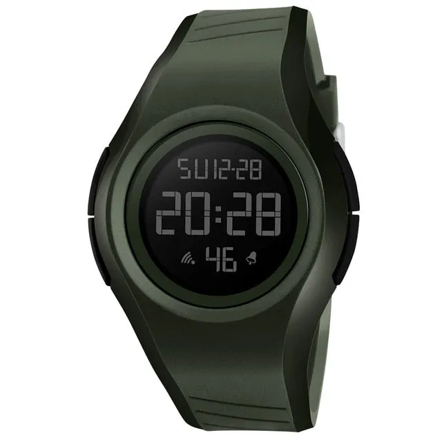 SKMEI Mens LED Digital Sports Watches Fashion Outdoor Military Watch Cute Jelly Student Wristwatches Relogio Masculino 1269