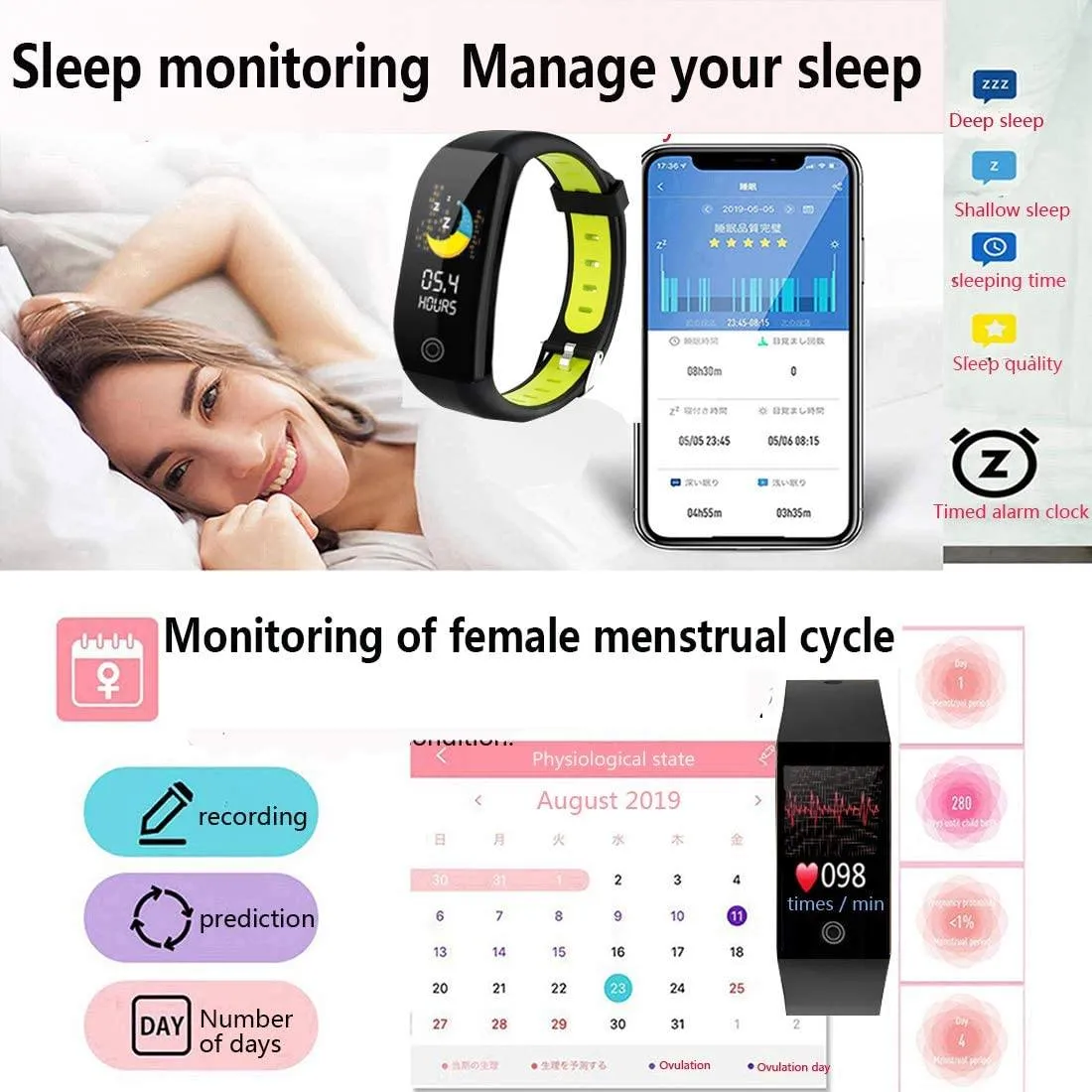 Smart Watch Fitness Activity Tracker