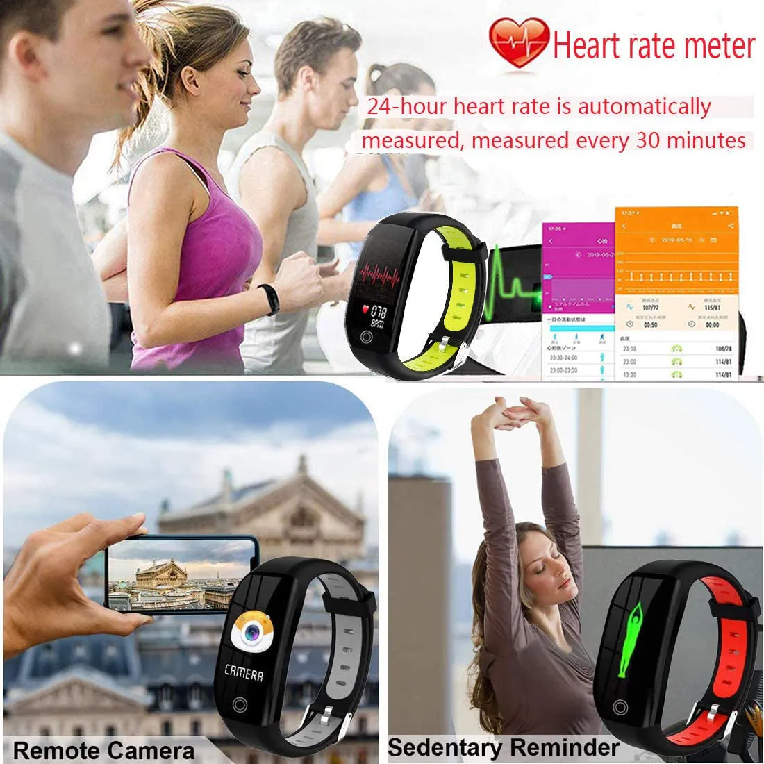 Smart Watch Fitness Activity Tracker