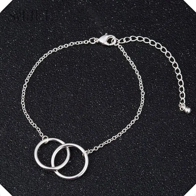 SMJEL Elegant Digital 8 Bracelets for Women Mothers Jewelry Classic Geometric Bracelet Woman Fashion Jewelry 2019