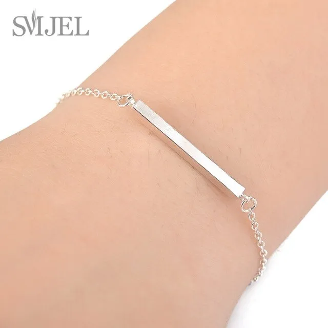 SMJEL Elegant Digital 8 Bracelets for Women Mothers Jewelry Classic Geometric Bracelet Woman Fashion Jewelry 2019