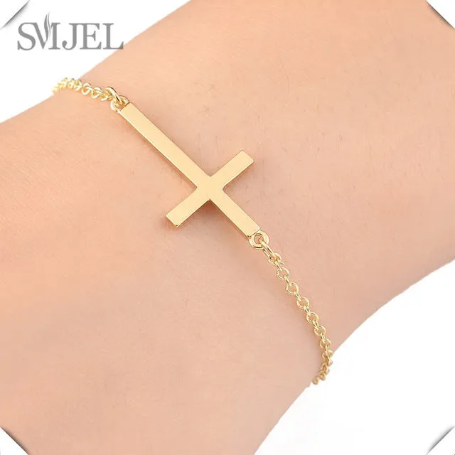SMJEL Elegant Digital 8 Bracelets for Women Mothers Jewelry Classic Geometric Bracelet Woman Fashion Jewelry 2019