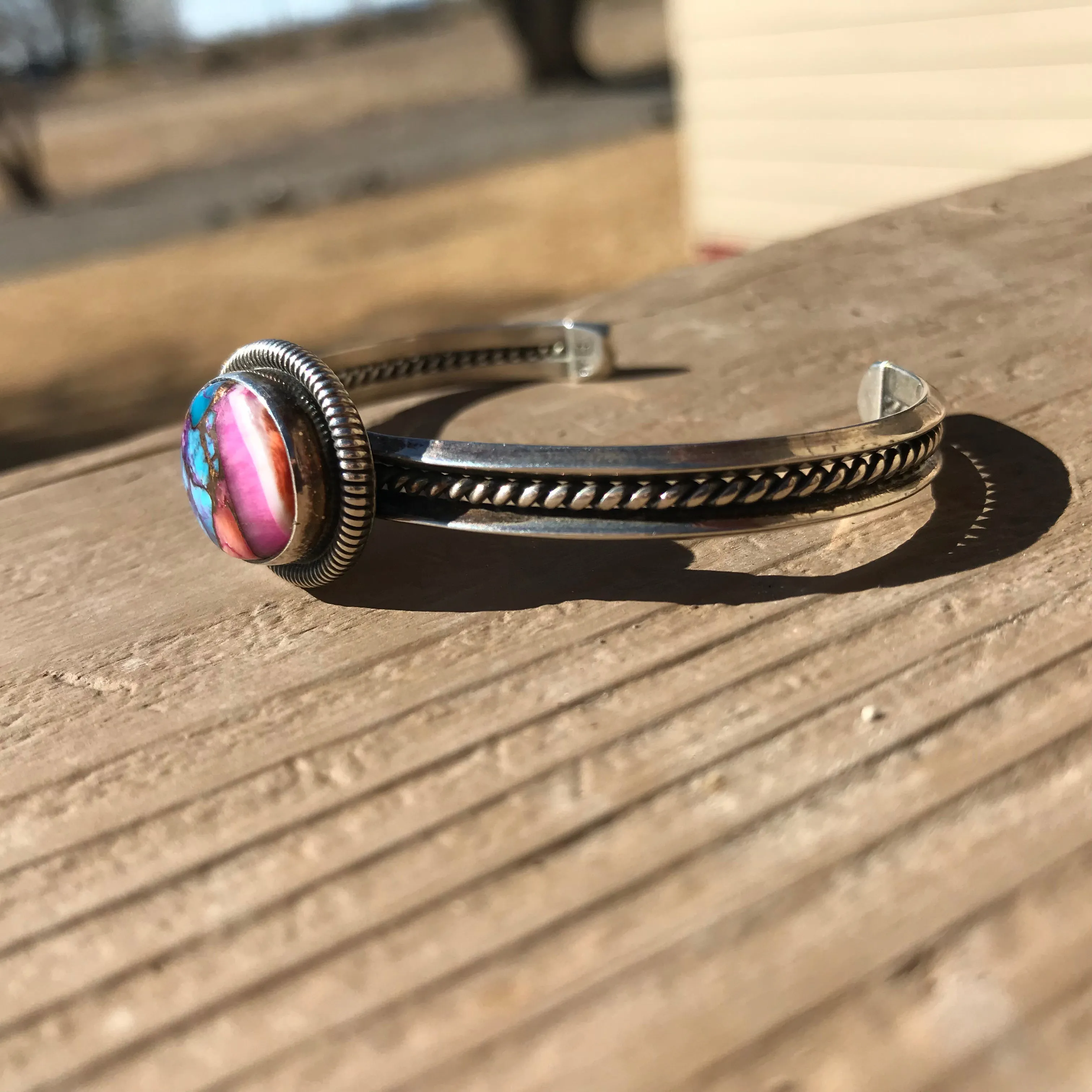 Spiny Turquoise Bracelet