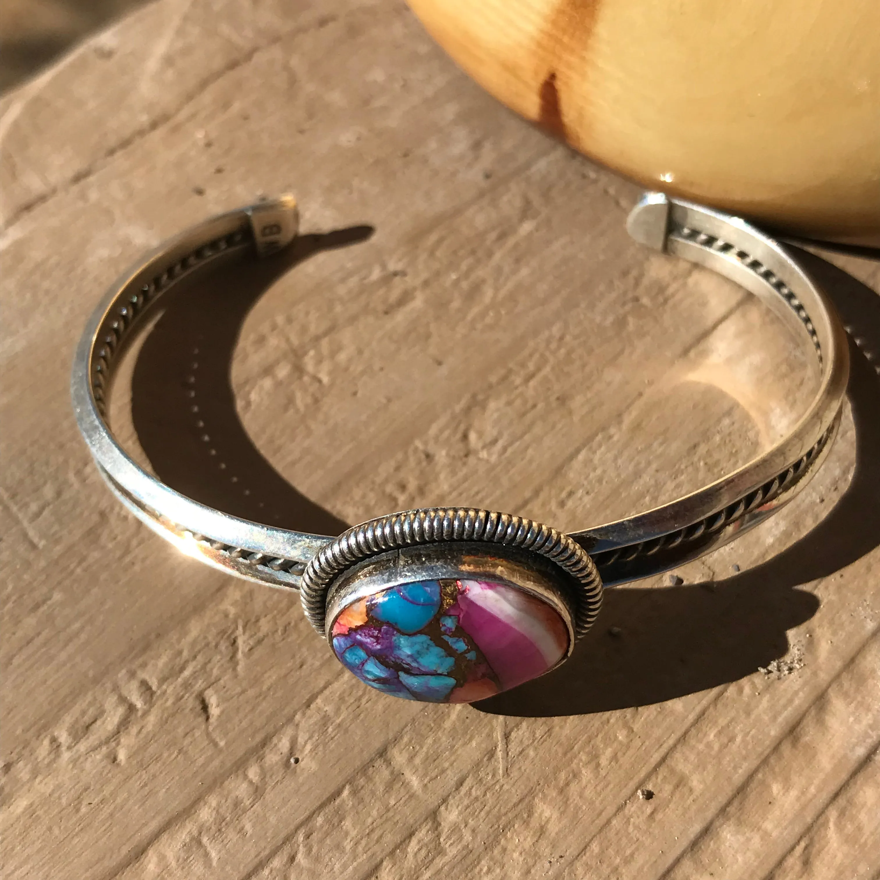 Spiny Turquoise Bracelet