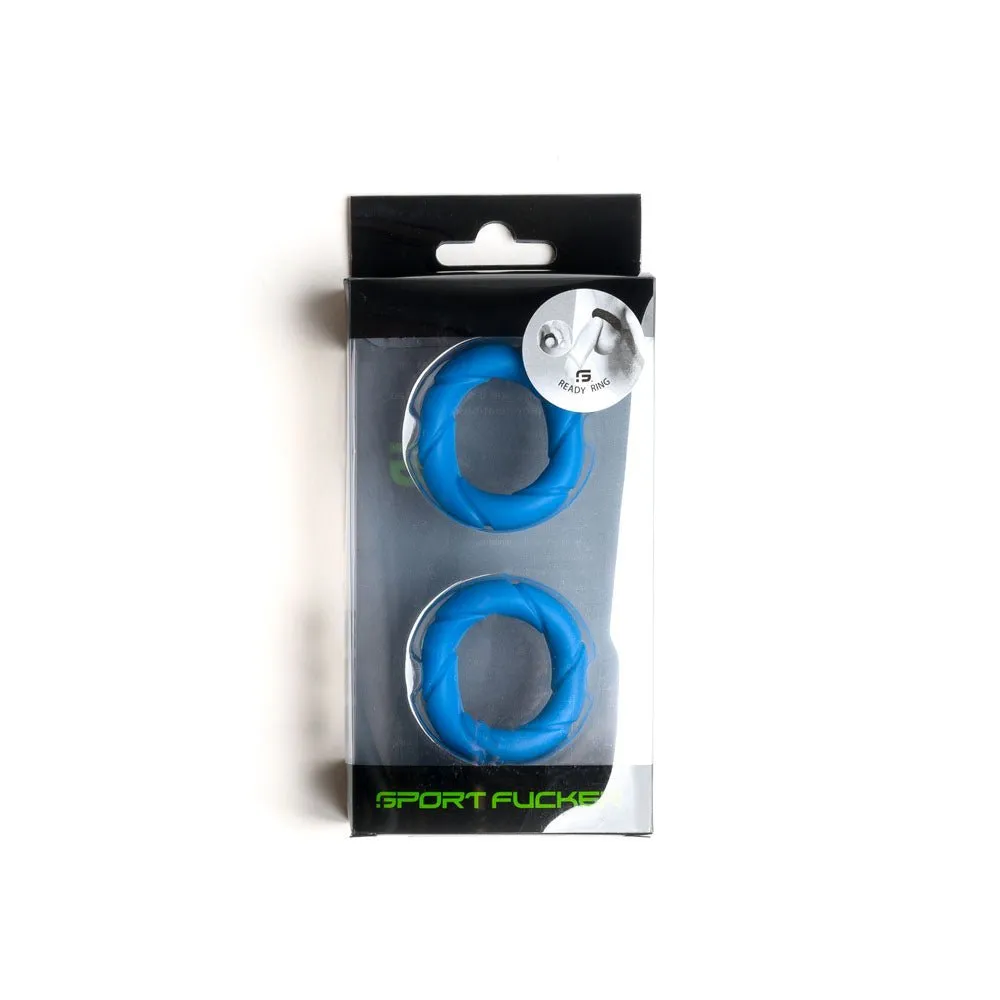 Sport Fucker Ready Rings - Blue - 2 Pack