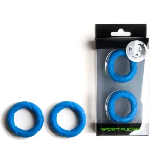 Sport Fucker Ready Rings - Blue - 2 Pack