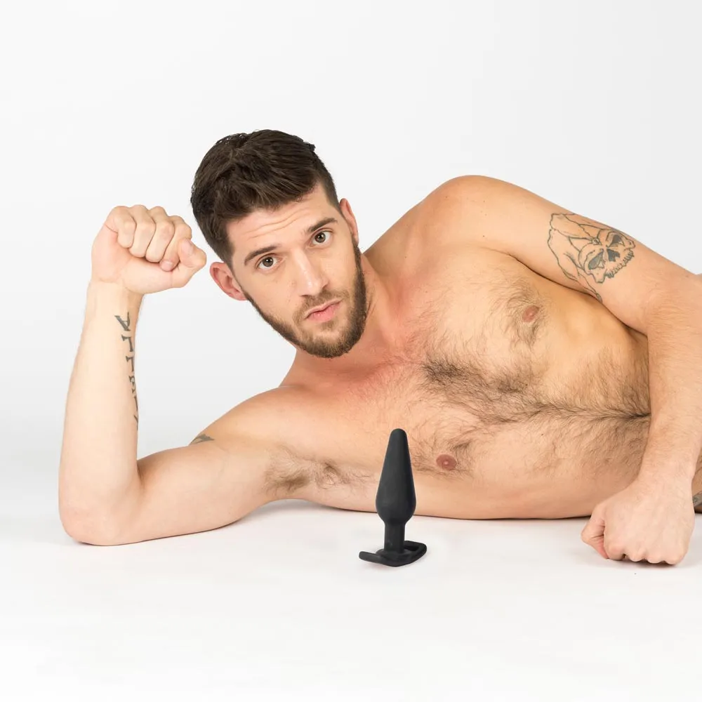 Sport Fucker - Scrum Harness Buttplug - Zwart