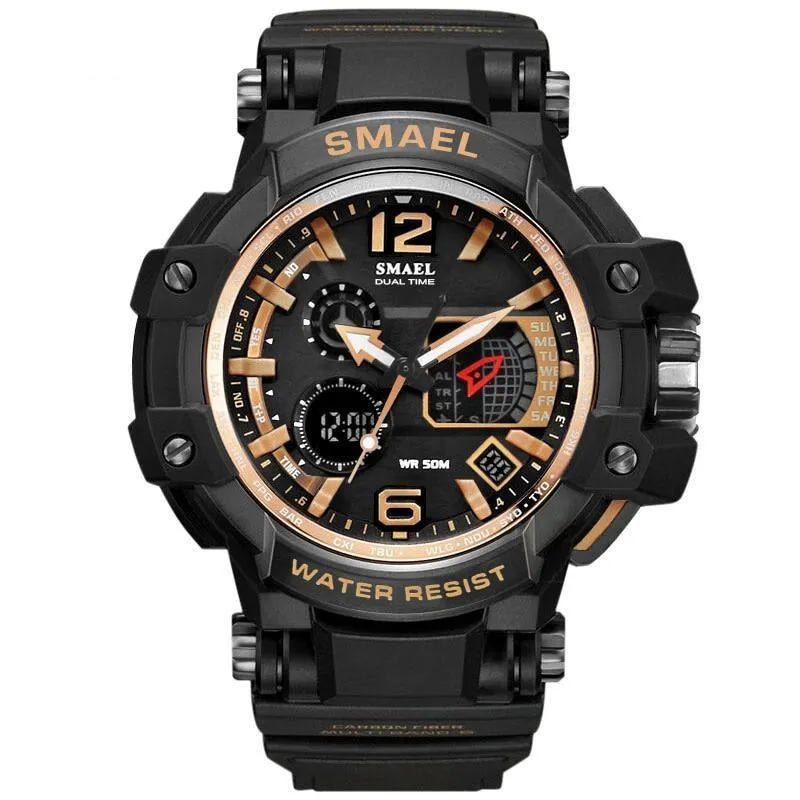 Sport Men Watch White LED Digital 50M Waterproof Casual Watch In Luxury Modern Design  Relogios Masculino