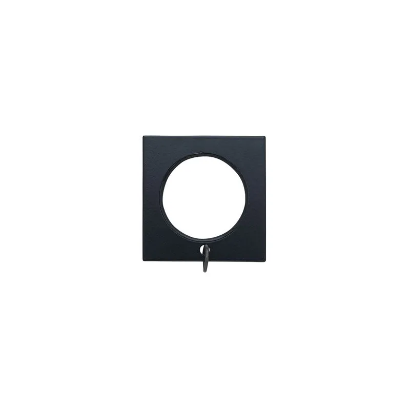 Square Ring with Liner for 3/4" Metal Pole, each.
