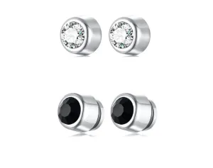 Steel Magnetic Clip   Earrings