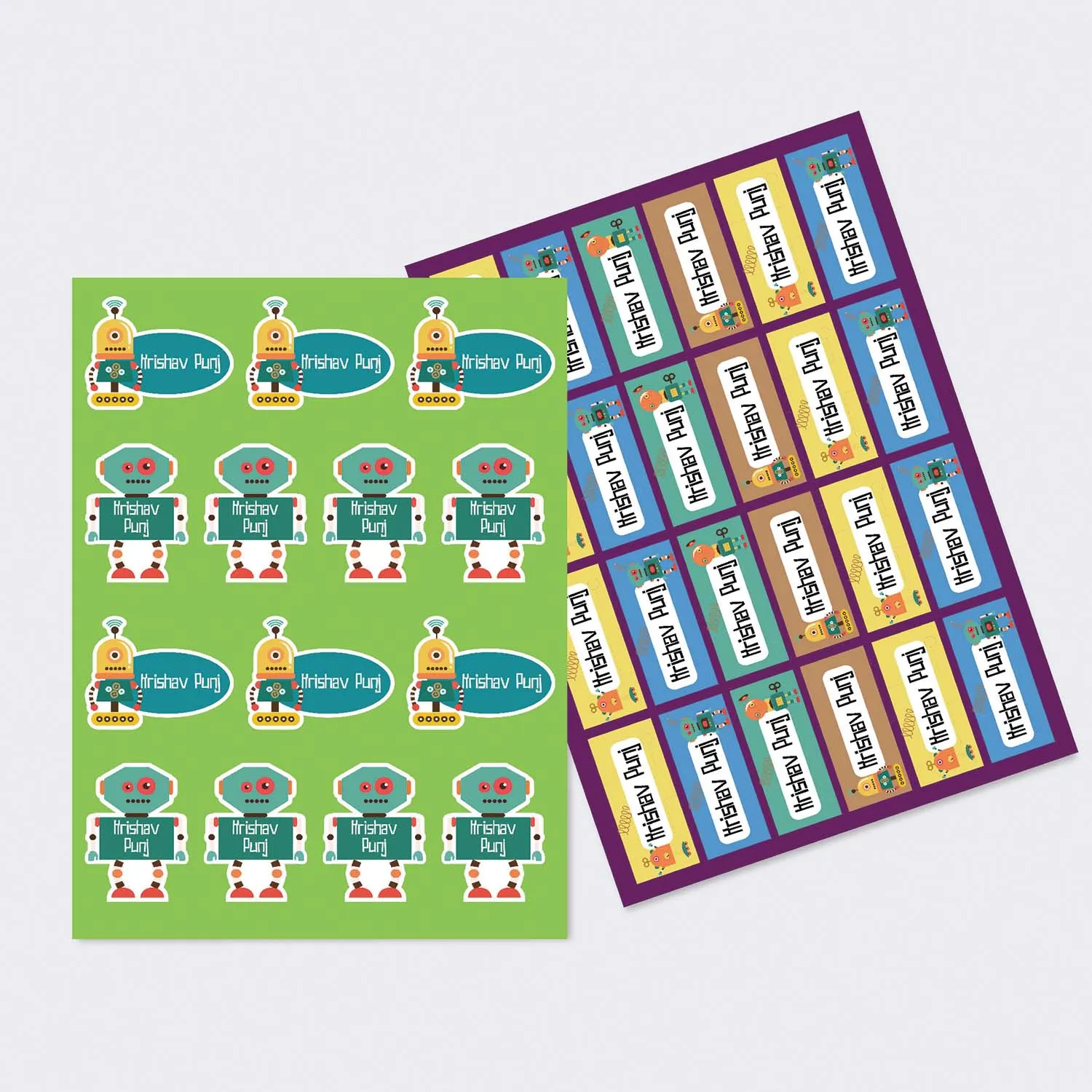Sticker Sheet - Set of 2 - A4 Size