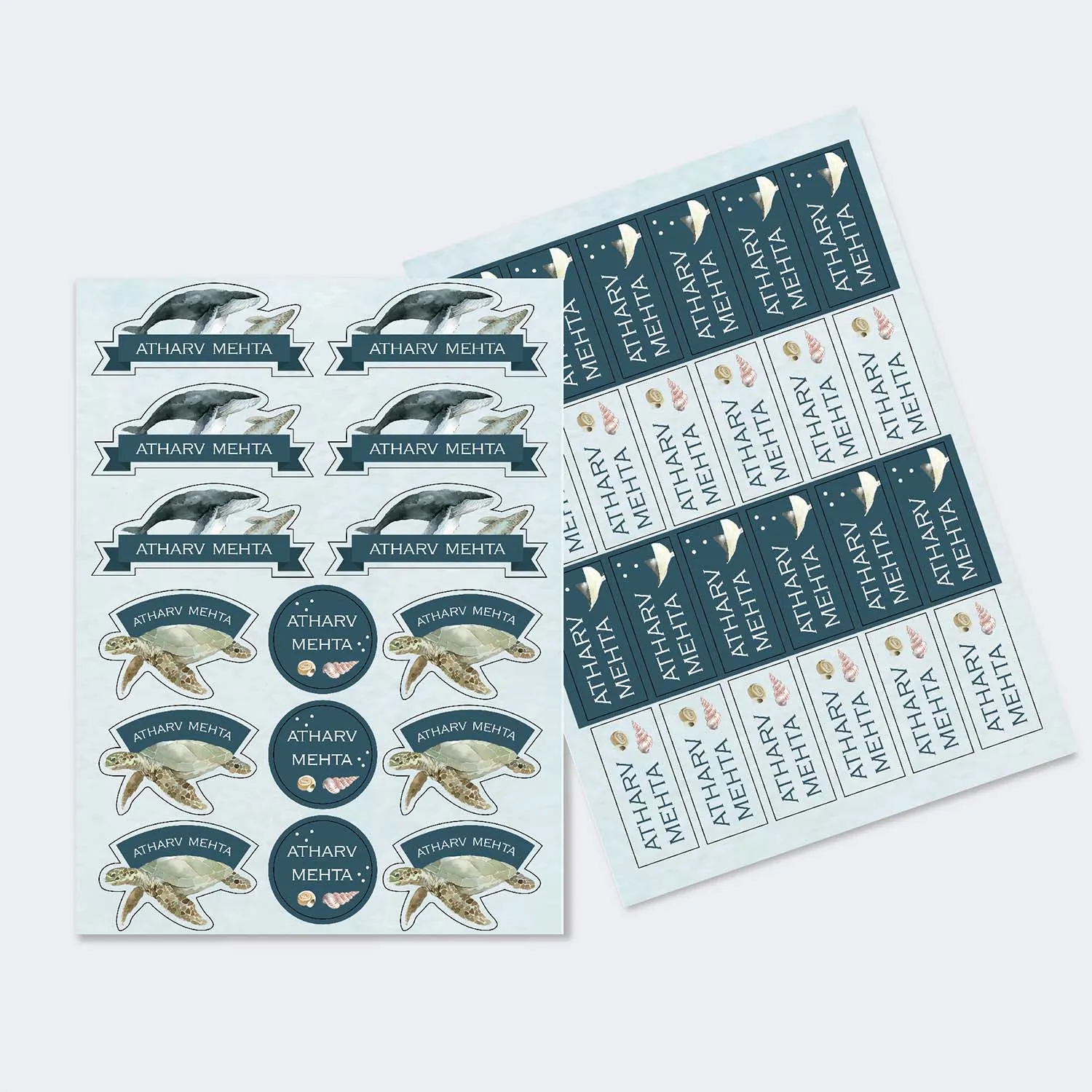 Sticker Sheet - Set of 2 - A4 Size
