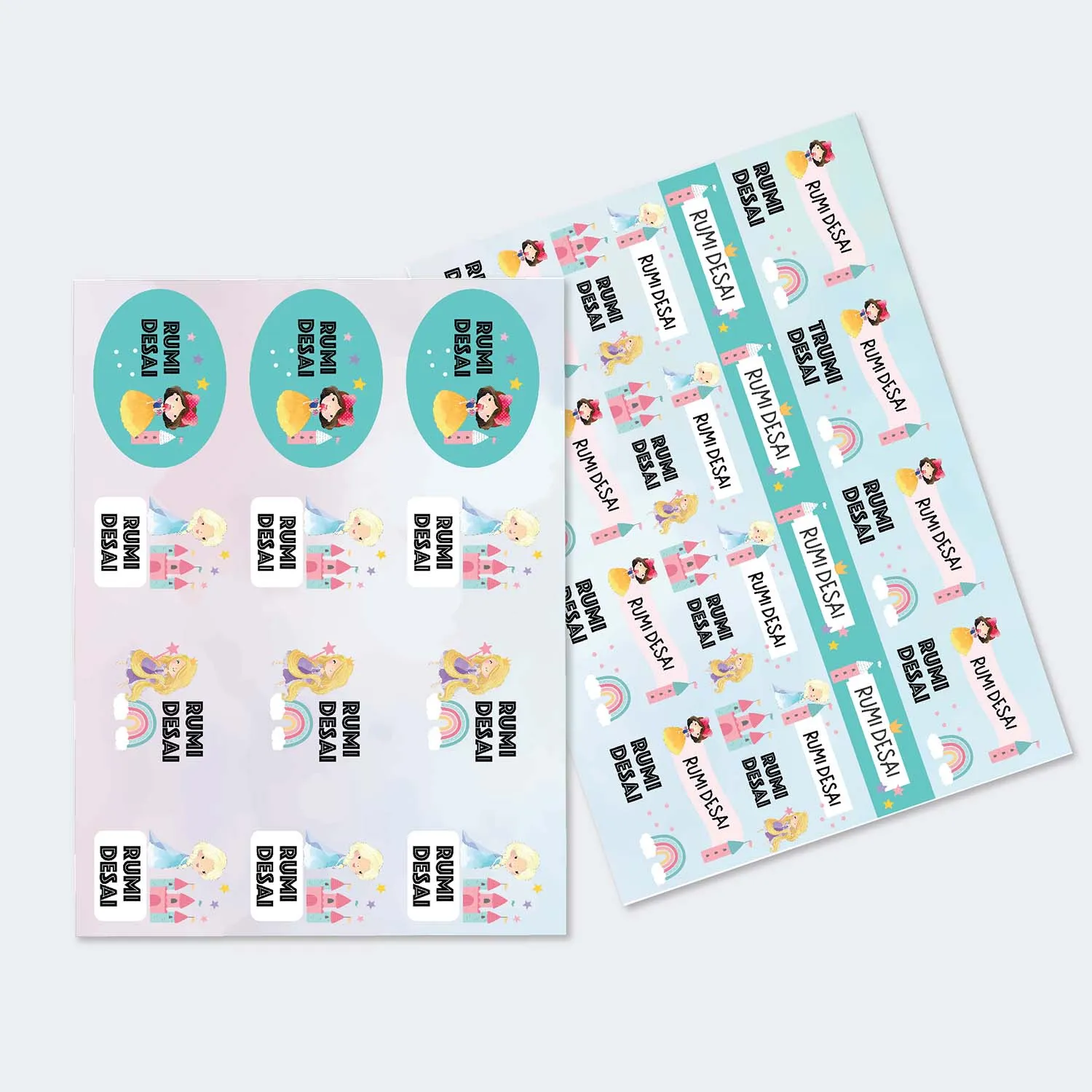 Sticker Sheet - Set of 2 - A4 Size